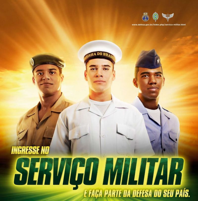 A hora é agora: seja um herói e se aliste para o serviço militar! –  Prefeitura Municipal de Iporá